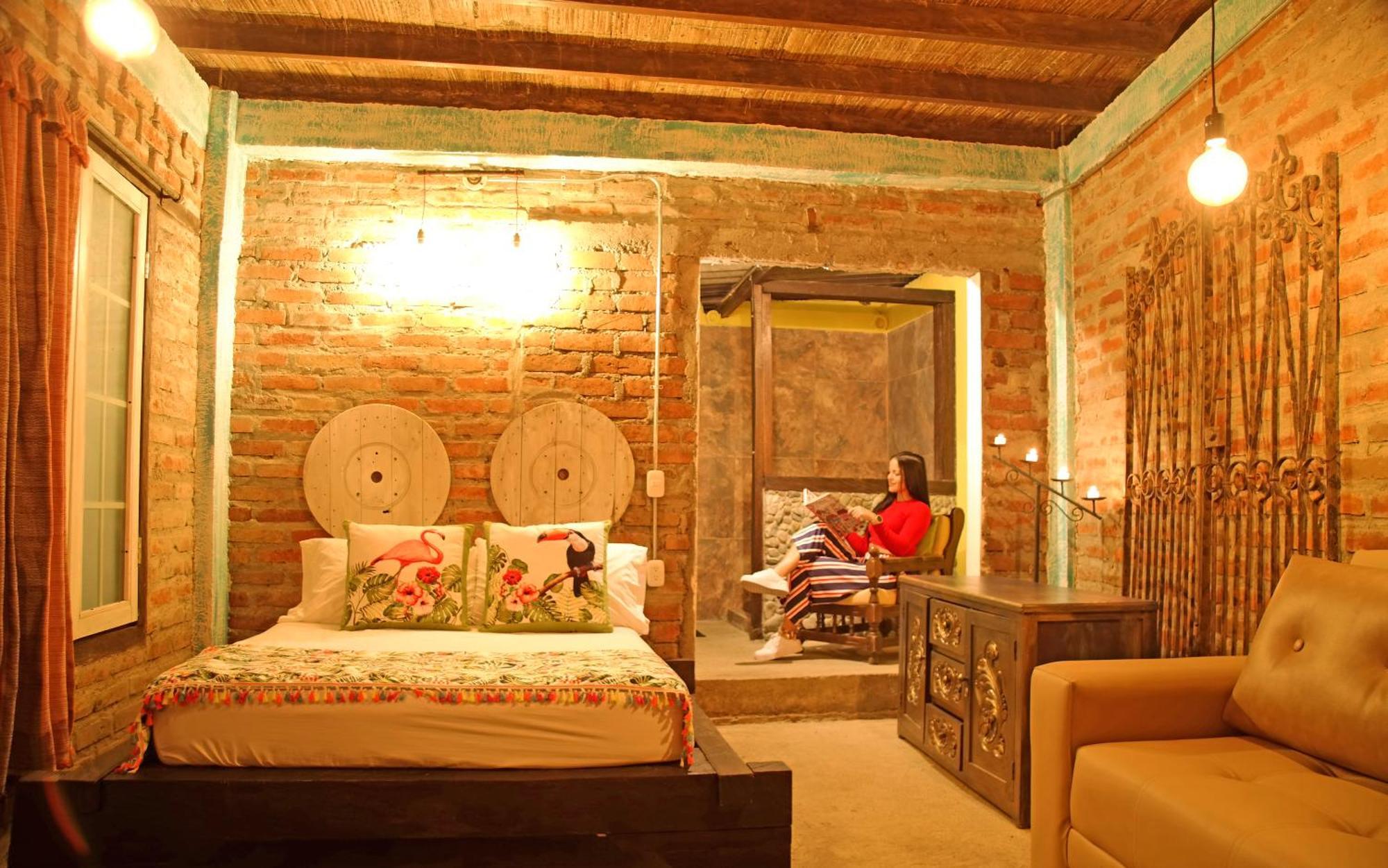 Siete Hierbas Hostal ซานตาโรซา เดกาบัล ภายนอก รูปภาพ