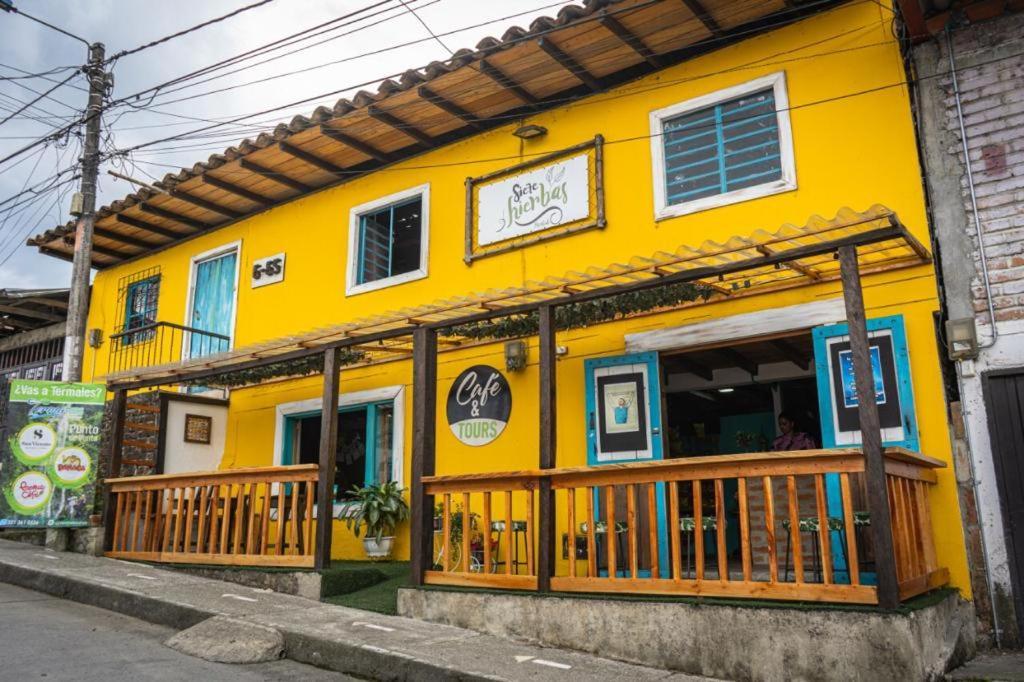 Siete Hierbas Hostal ซานตาโรซา เดกาบัล ภายนอก รูปภาพ